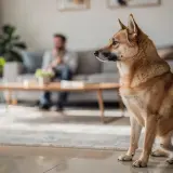 Mon chien me colle plus que d'habitude, il est assis près de moi dans le salon, regardant dehors.