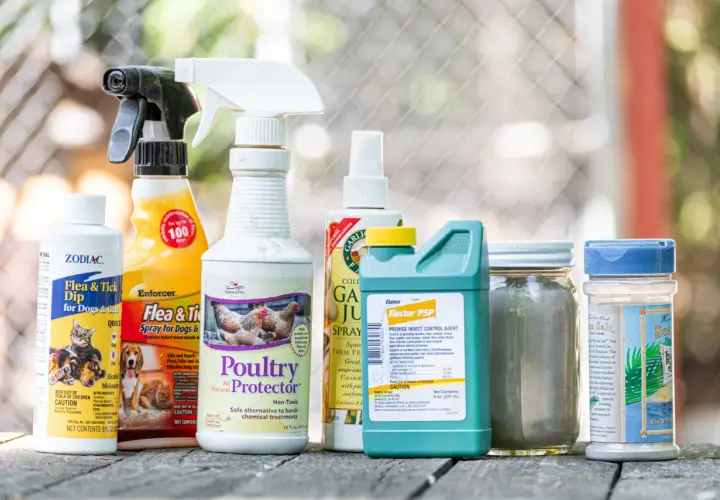 Produits pour protéger vos poules des acariens, poux et autres parasites. Une solution naturelle pour un poulailler sain.