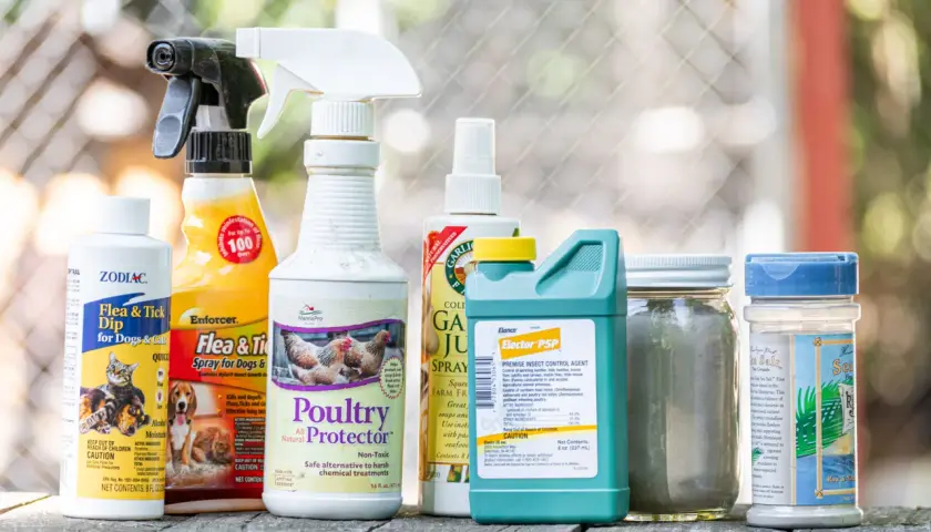 Produits pour protéger vos poules des acariens, poux et autres parasites. Une solution naturelle pour un poulailler sain.